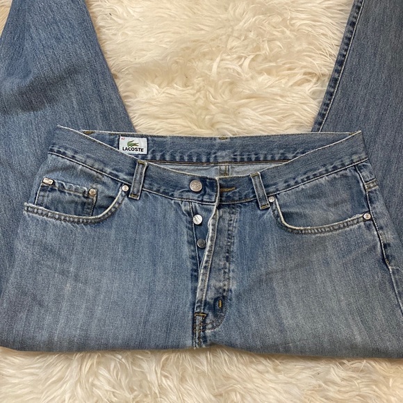 Lacoste Light Wash Jeans - Picture 3 of 8